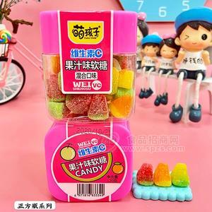 萌孩子维生素果汁软糖 混合口味120g