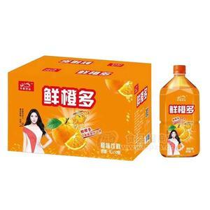 中奧飲品 橙味飲料 果味飲料招商1Lx10瓶