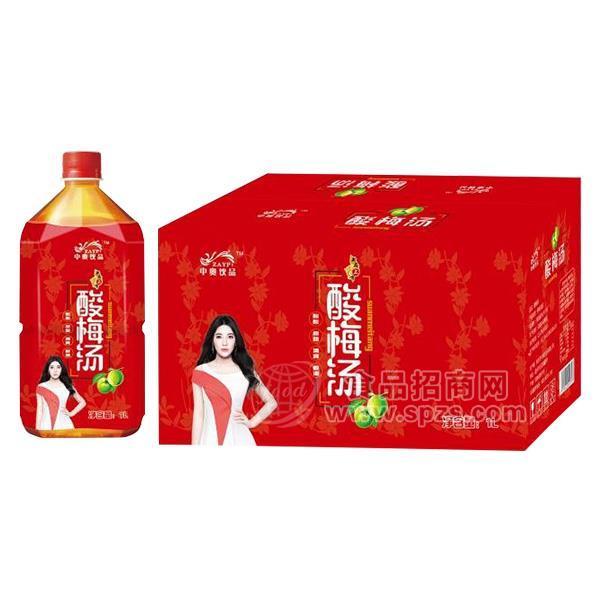 中奥饮品 酸梅汤 风味饮料1L