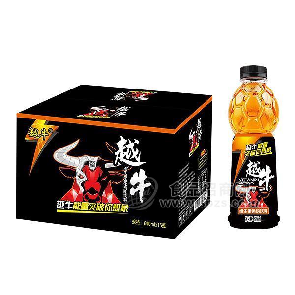 越牛 维生素 饮料 能量饮料 600mlx15瓶