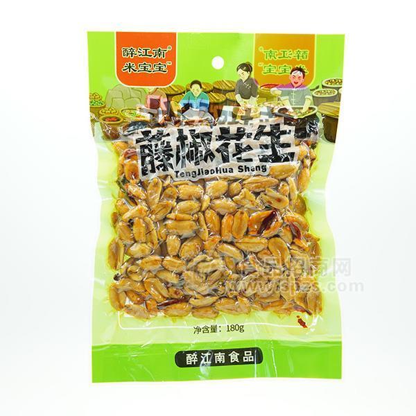 醉江南 米宝宝藤椒花生 炒货 休闲食品180g