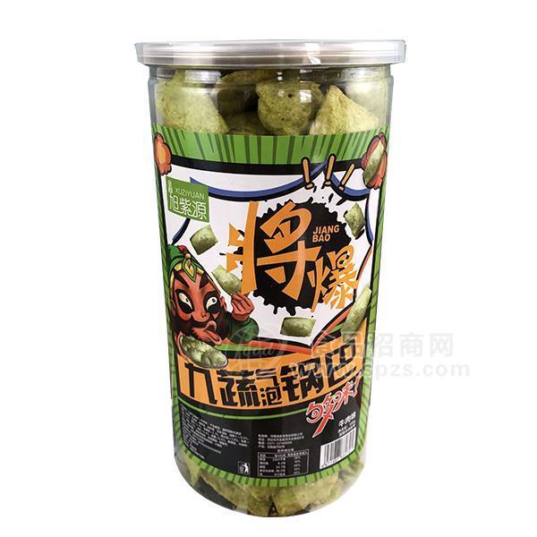 ·旭紫源九蔬气泡锅巴 牛肉味 锅巴 休闲食品 