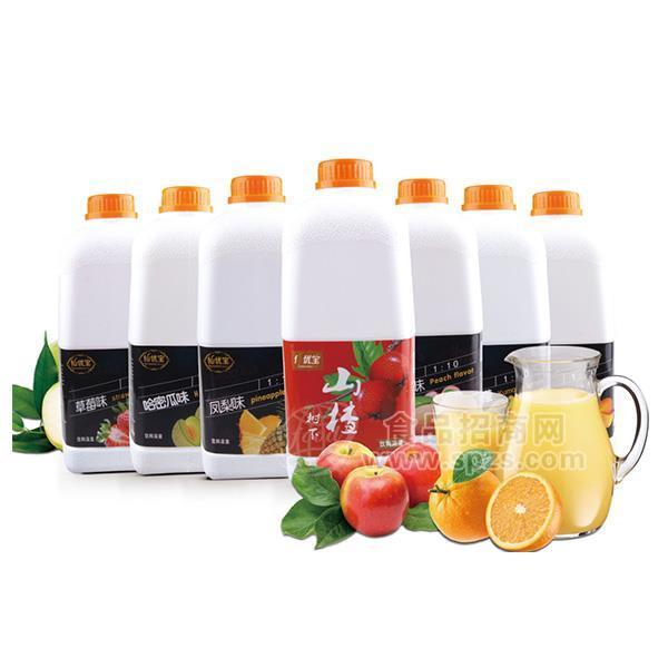 ·仙优宝哈密瓜 草莓 凤梨 水蜜桃山楂味 果味果汁饮料饮料 