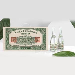 北大荒高粱原浆白酒 46度清香型白酒 北大荒清香型白酒招商500mlx6瓶