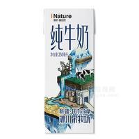 新农 爱自然纯牛奶250ml