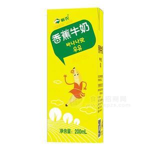 新农 香蕉奶牛奶200ml