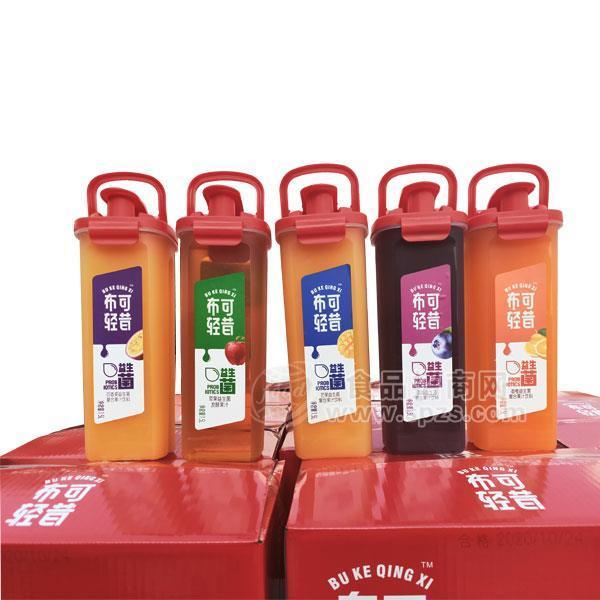 ·布可轻昔 益生菌发酵果汁饮料 可手提招商 1.5L 