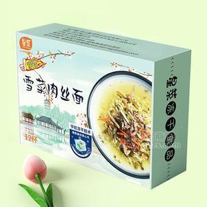 星菜 雪菜肉絲面 方便食品 方便面 招商