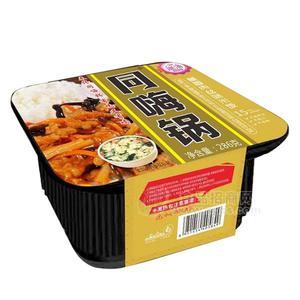 同嗨鍋魚(yú)香肉絲味米飯 方便米飯 自熱米飯招商 方便食品286g