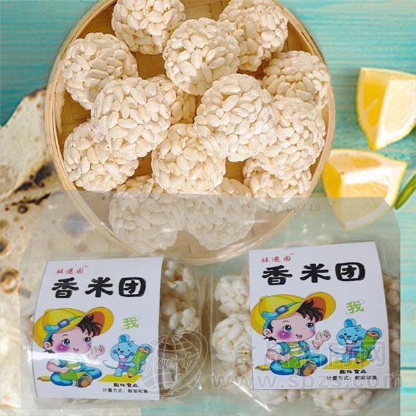 旺遂园 香米团 膨化食品 休闲零食 招商