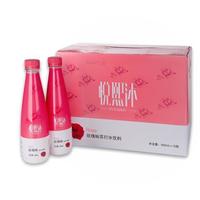 悦熙沐 玫瑰味苏打水 果味饮料 餐饮渠道 瓶装 解腻饮料 400ml 礼盒 箱装