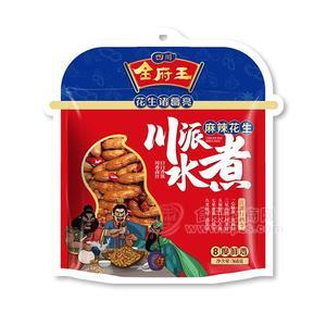 金府王 川派水煮麻辣花生 休閑食品 休閑零食 368g