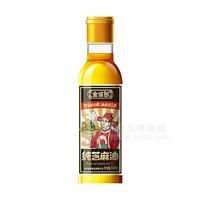 金諾郎純芝麻油 調(diào)和油 食用油 調(diào)味品招商 香油330ml