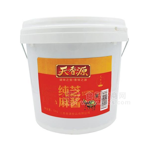 ·天香源纯芝麻酱 餐饮批发招商5kg 