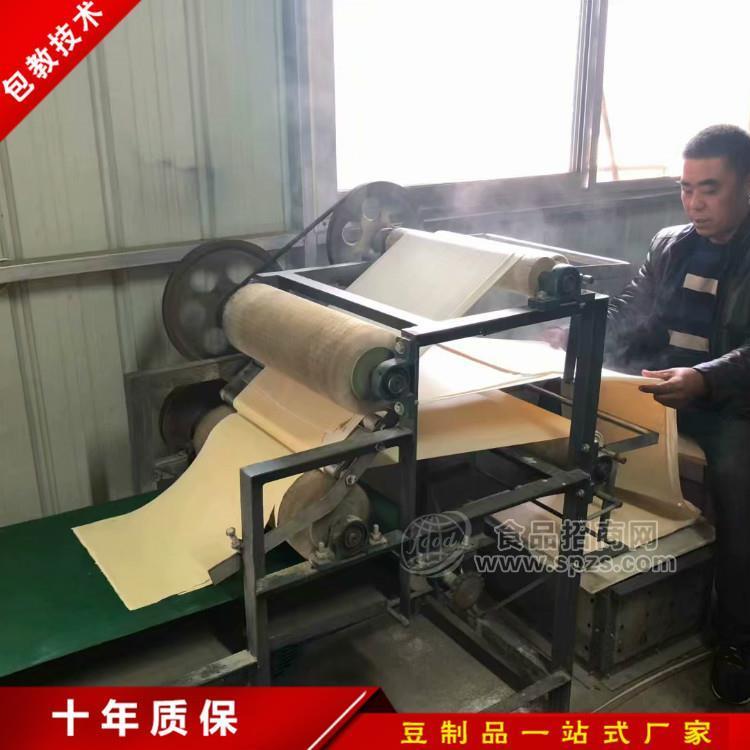 自动豆腐皮机械价格 做豆腐皮机视频