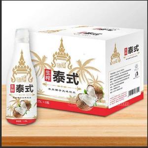 道源湖 泰式生榨 果肉椰子風味飲品 1.5Lx6瓶 果肉椰子飲料