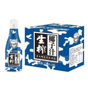 生榨椰子汁 果肉椰子風(fēng)味飲品1.25Lx6瓶