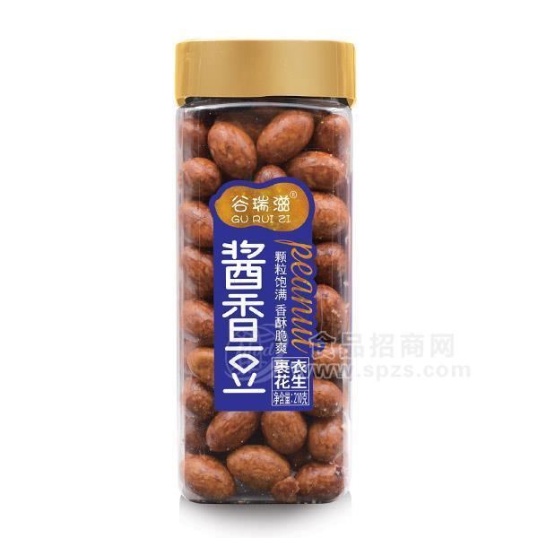 ·谷瑞滋 酱香豆 裹衣花生 休闲食品 210g 