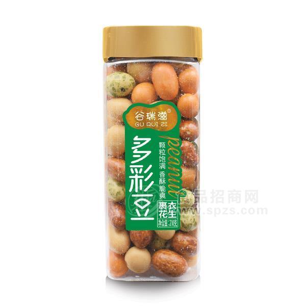·谷瑞滋 多彩豆 裹衣花生 休闲食品 210g 