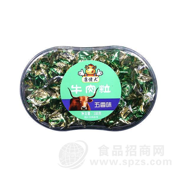 康佬大 牛肉粒 五香味 休闲食品 108g