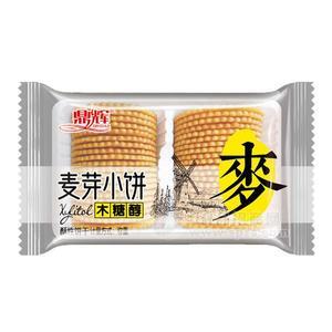 鼎輝麥芽小餅?zāi)咎谴硷灨膳l(fā) 休閑食品 酥性餅干 散裝