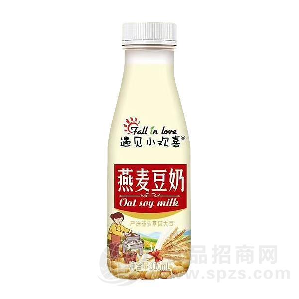 遇见小欢喜 燕麦豆奶 植物蛋白饮料 310ml