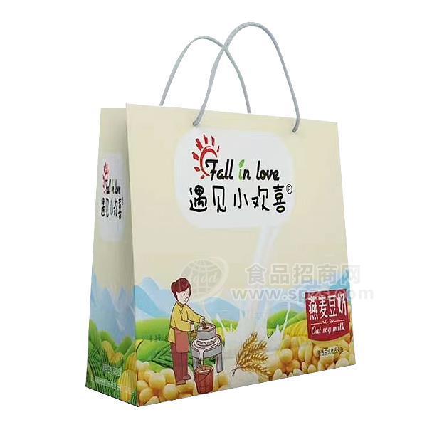 遇见小欢喜 燕麦豆奶 植物蛋白饮品 手提装 燕麦豆奶批发