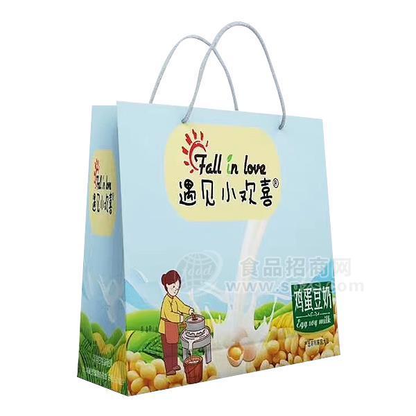 遇见小欢喜 鸡蛋豆奶 新品招商 豆奶礼盒 豆奶批发
