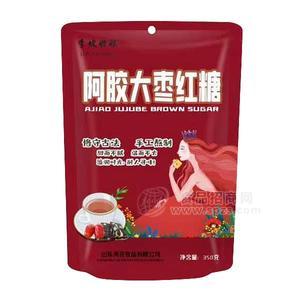 李坡姥娘  阿膠大棗紅糖 古法手工熬制 糖類 350g