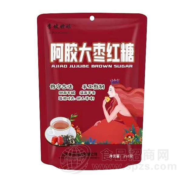 李坡姥娘  阿胶大枣红糖 古法手工熬制 糖类 350g