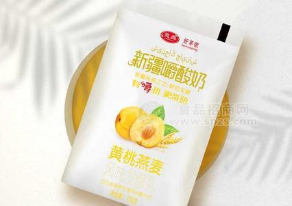 好享侬黄桃燕麦嚼酸奶袋装
