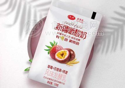 好享侬草莓百香果嚼酸奶