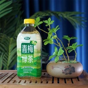 中仸青梅綠茶 茶飲料招商1L