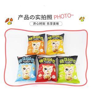 好趣多 孜然味 绿豆锅巴 油炸类膨化食品 锅巴代理 休闲膨化零食招商