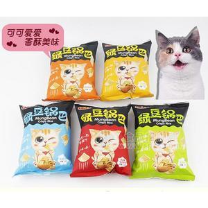 香辣牛肉味 好趣多绿豆锅巴  膨化休闲食品招商