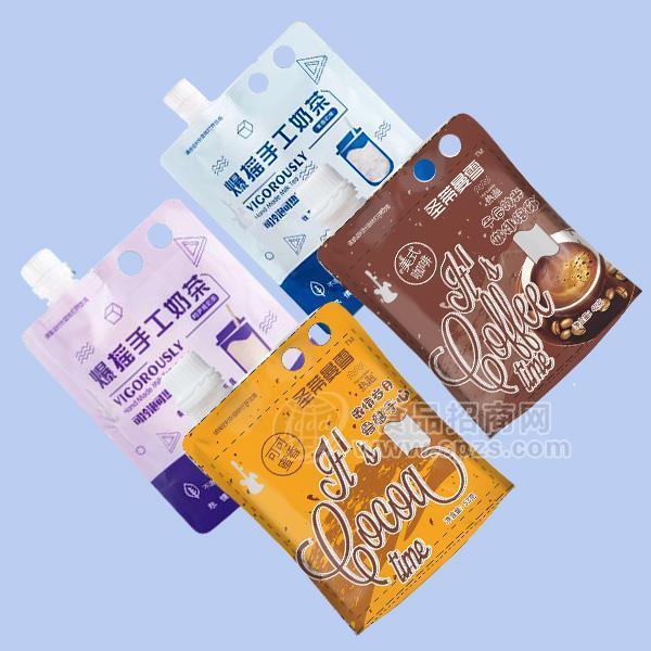 ·爆摇手工奶茶冲调类学校网红爆品 