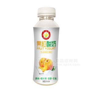 豐湘裕芒果 黃桃 耶纖果 菠蘿果粒酸奶  310ml