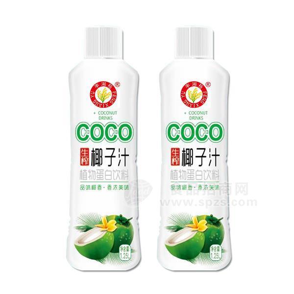 豐湘裕生榨椰子汁 植物蛋白飲料 1.25L