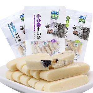 比然118g益生元奶条原味酸奶味蓝莓味含乳制品草原特产奶食