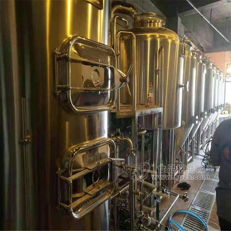 餐厅自酿啤酒设备 大型啤酒设备