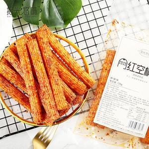 拾光悠味 辣条 网红空桐棒 麻辣味 调味面制品 休闲零食 辣条代理批发125g