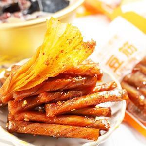 辣可曦曦辣條散稱豆筋調(diào)味面制品散稱食品招商代理