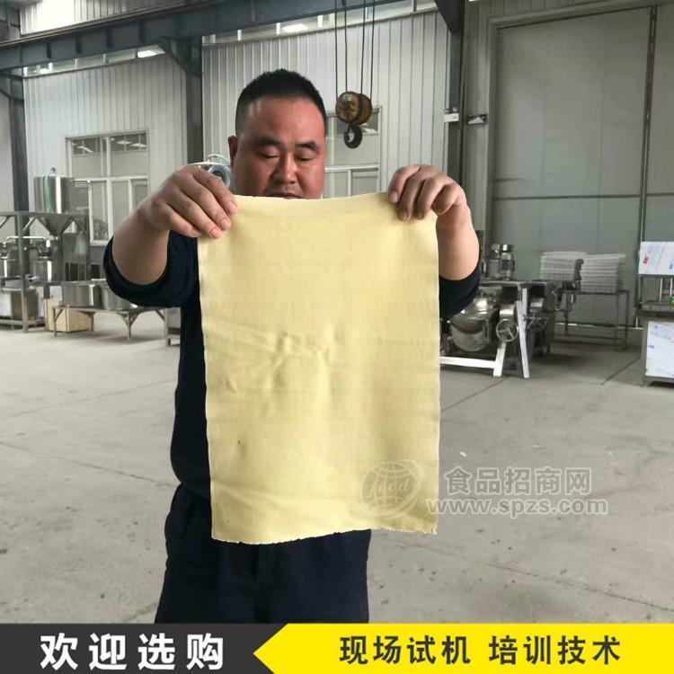 超薄型豆腐皮机 豆腐皮气压压榨机价格