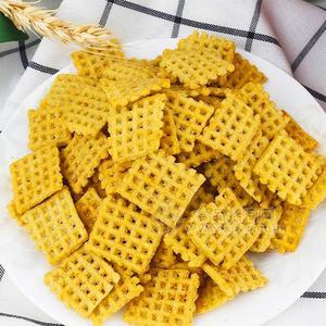 好趣多锅巴 五香味 油炸型膨化食品代理 绿豆锅巴招商