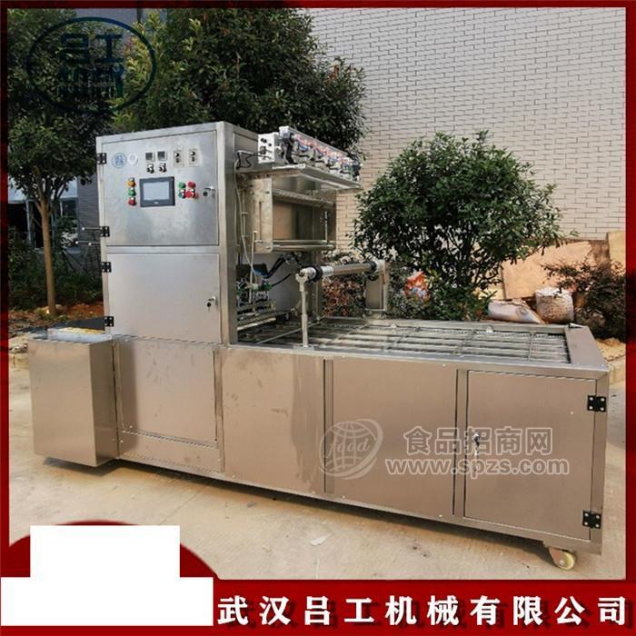 网红柠檬凤爪盒装气调封口机 pp盒装酸辣无骨鸡爪鸭爪封口机厂家定制