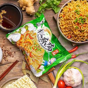 俏逗妈 椒麻鸡拌面 油炸型方便面  方便食品招商