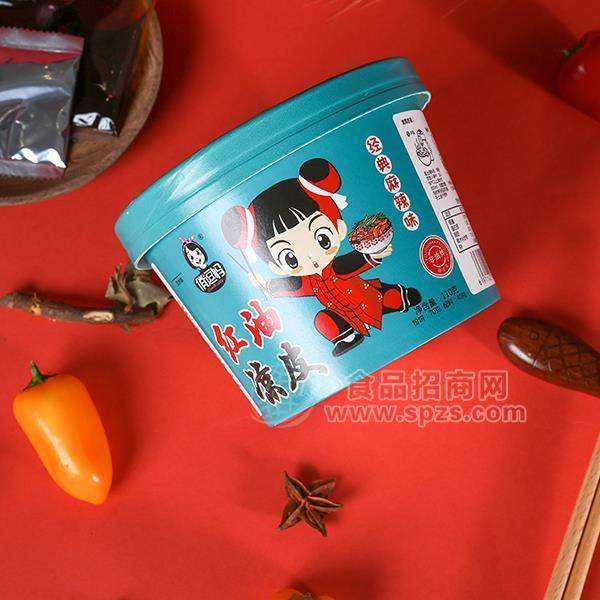 俏逗媽 麻辣味紅油涼皮  方便食品110g