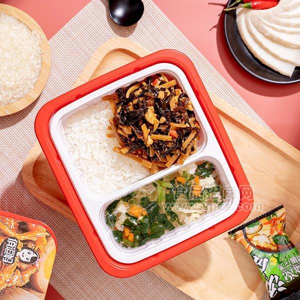 俏逗妈 鱼香肉丝味米饭 自热米饭送汤招商280g