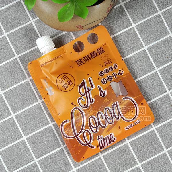 ·圣蒂曼雪可可蜜香热泡咖啡  固体饮料 招商 53g 