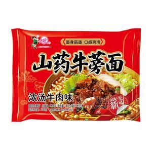 青援濃湯牛肉味山藥牛蒡面 方便面140g